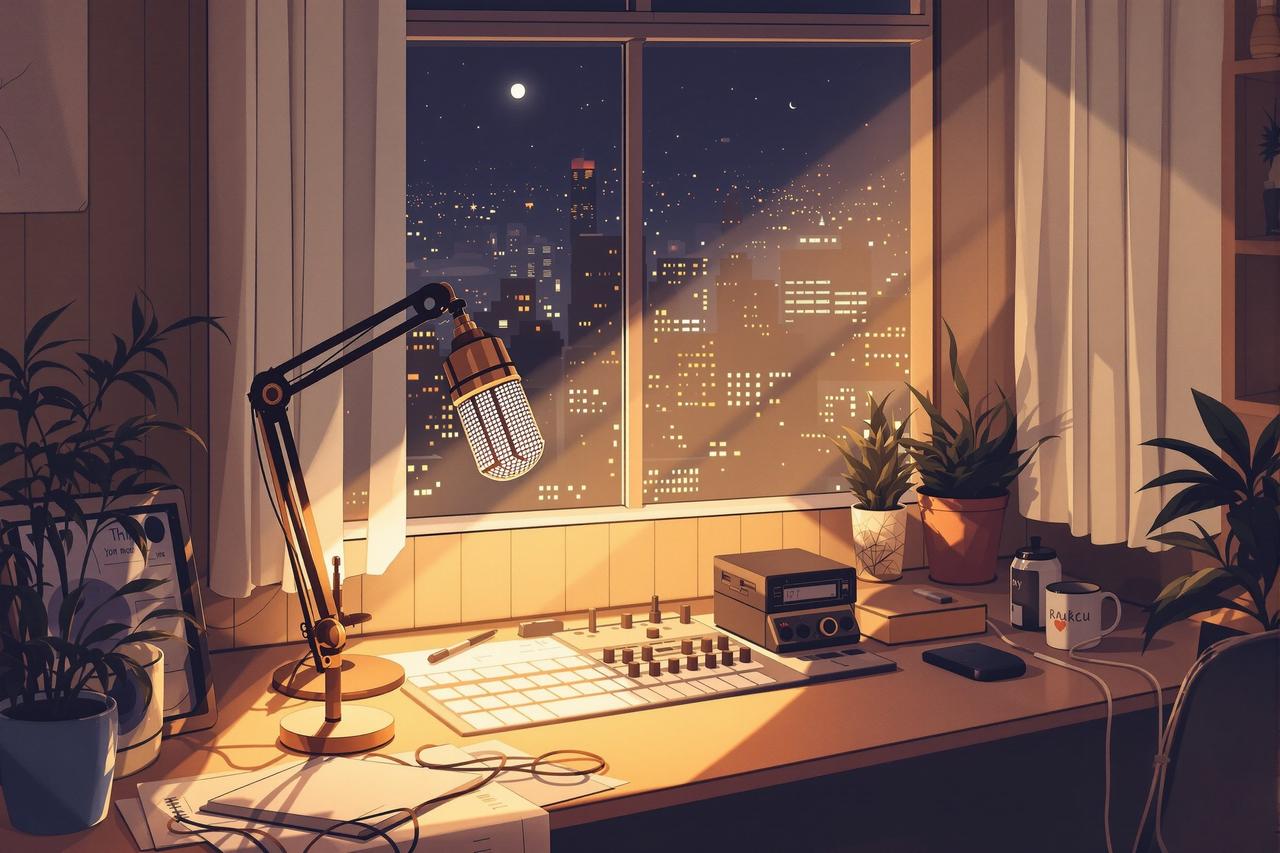 红果短句 - 深夜电台 红果短句 - 深夜电台,暖心陪伴治愈动漫短剧